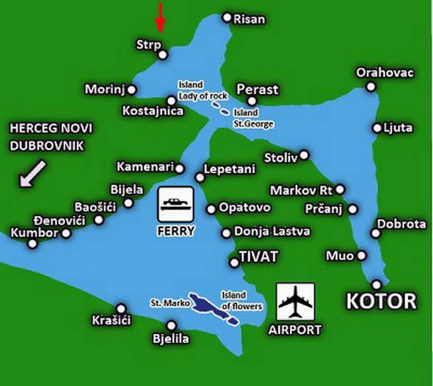 Holiday Home Bokokotorski Zaliv מראה חיצוני תמונה